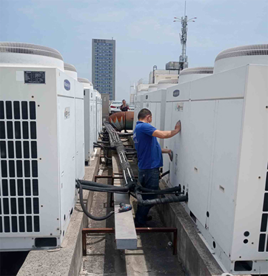 营口中央空调制热和不制冷系统维修方法